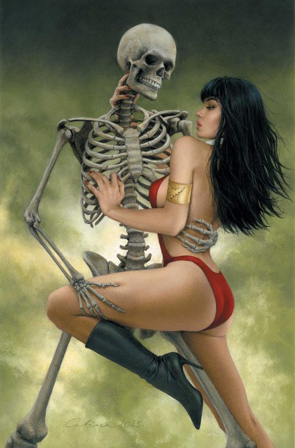 Vampirella #11 variant cover by Celina