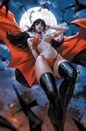 Vampirella #11 CVR K CVR K INC 1:15 DERRICK CHEW VIRGIN cover