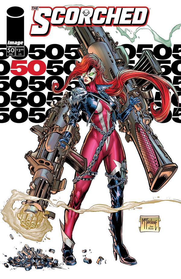 Scorched #50 CVR A TODD MCFARLANE cover