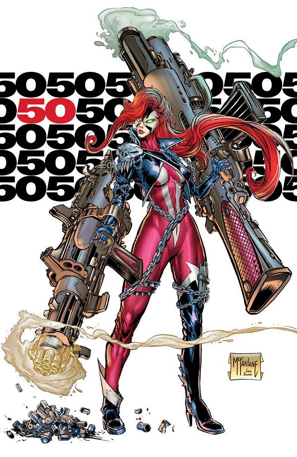 Scorched #50 CVR F CVR F INC 1:100 TODD MCFARLANE VIRGIN cover