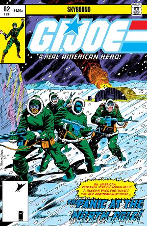 G.I. Joe: A Real American Hero #2 CVR C HAMA FILES EDITION #2 CVR C HERB TRIMPE & JACK ABEL FOIL cover