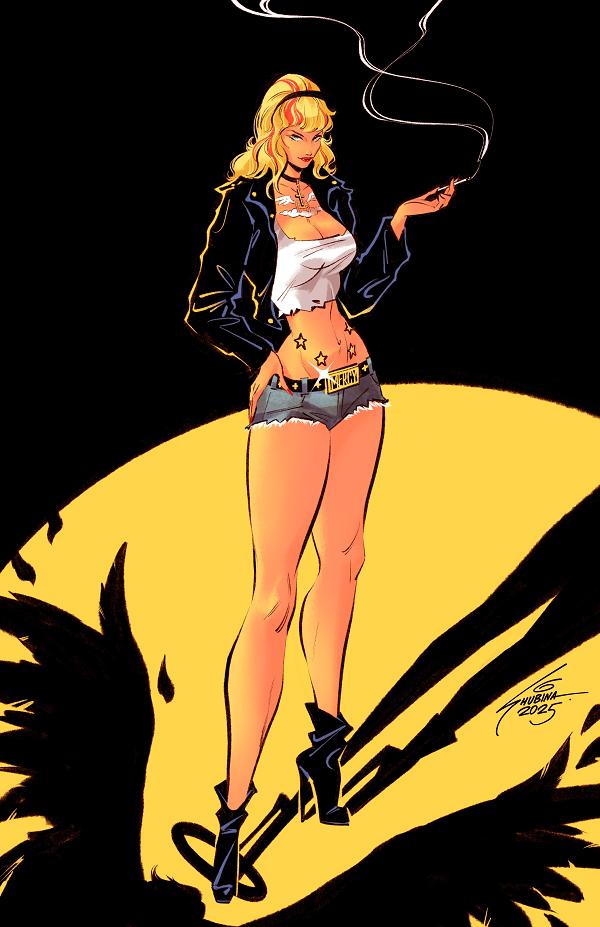 Mercy Sparx Daddy Issues #3 variant cover by Sveta Shubina