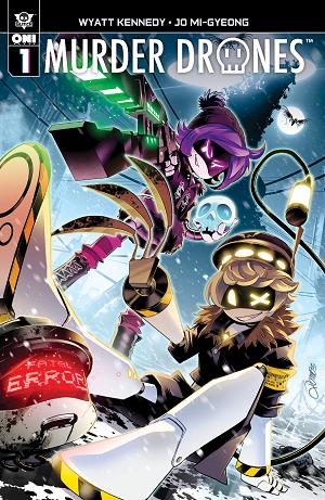 Murder Drones #1 CVR A ALESSIO ZONNO cover