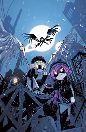 Murder Drones #1 CVR E (OF 6) CVR E INC 1:10 JO MI-GYEONG FULL ART cover