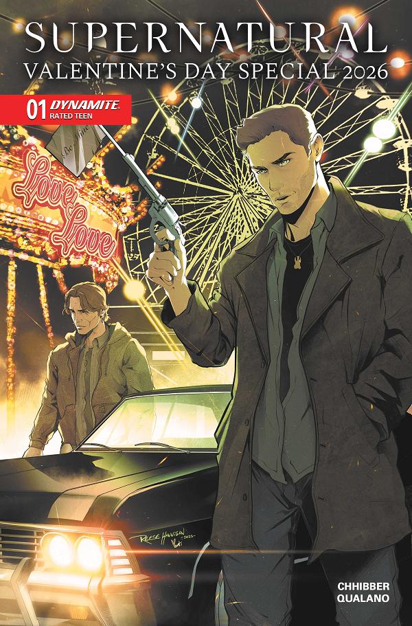 Supernatural Valentines Day Special 2026 #1 CVR B (ONE SHOT) CVR B REESE HANNIGAN cover