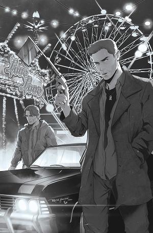 Supernatural Valentines Day Special 2026 #1 CVR G (ONE SHOT) CVR G INC 1:15 REESE HANNIGAN LINE ART VIRGIN cover