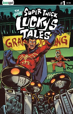 Tim Seeleys Super Thick Luckys Tales #1 CVR C CVR C JOHN GOLDEN cover