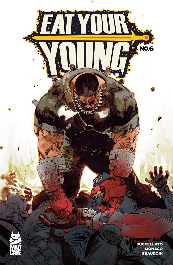 Eat Your Young #6 cover by Mattia Monaco