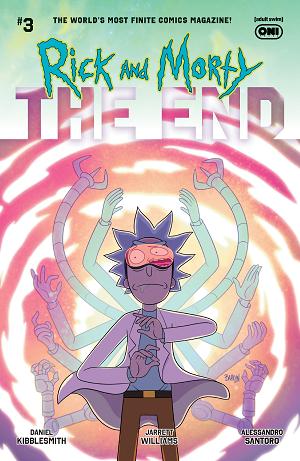 Rick And Morty The End #3 CVR A DAVE BARDIN cover