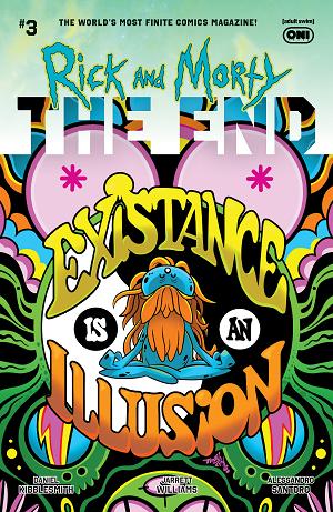 Rick And Morty The End #3 CVR B (OF 6) CVR B TROY LITTLE cover