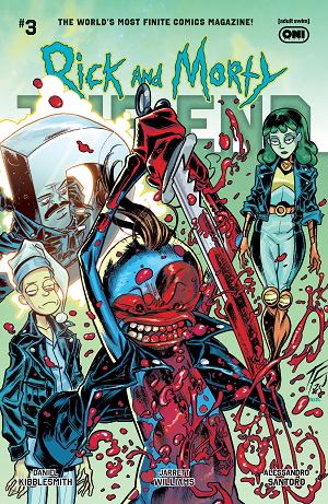 Rick And Morty The End #3 CVR D (OF 6) CVR D INC 1:20 TOM FOWLER cover