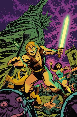 Thundarr The Barbarian #1 CVR J CVR J MICHAEL CHO METAL VIRGIN CVR cover