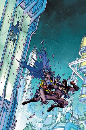 Dc K.o. Knightfight #4 CVR B (OF 4) CVR B CHRIS BURNHAM CARD STOCK cover