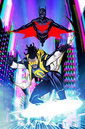 Batman Static Beyond #3 CVR B (OF 6) CVR B BERNARD CHANG CARD STOCK cover
