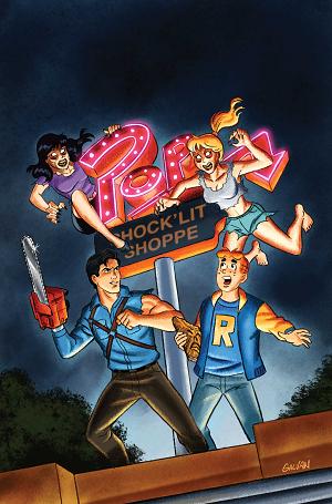 Archie X Army Of Darkness #1 CVR N CVR N INC 1:40 BILL GALVAN VIRGIN cover