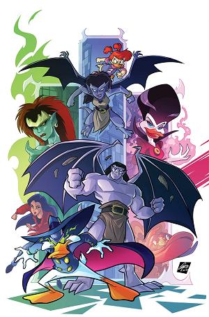 Gargoyles Darkwing Duck #2 CVR G CVR G INC 1:15 CIRO CANGIALOSI VIRGIN cover