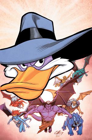 Gargoyles Darkwing Duck #2 CVR F CVR F INC 1:15 CLAYTON HENRY VIRGIN cover