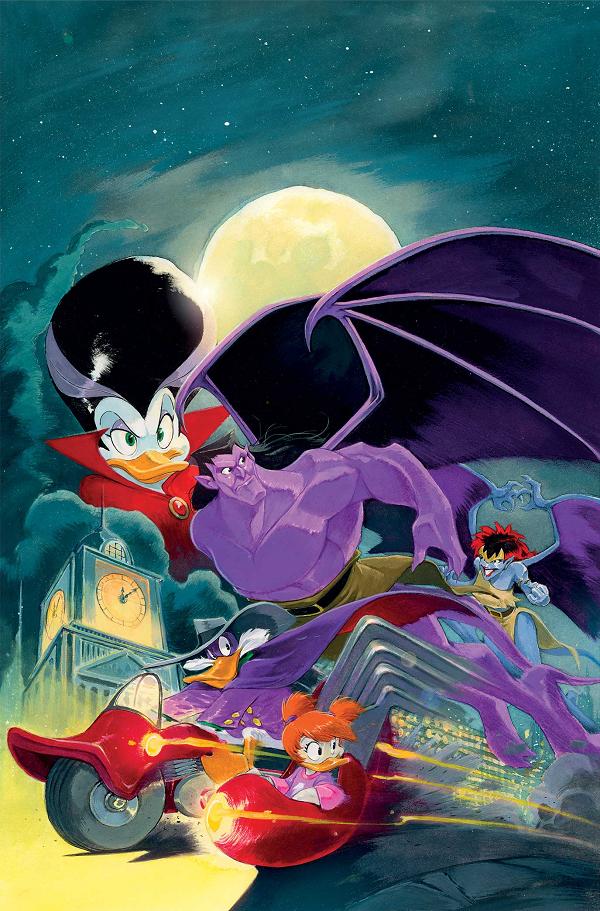 Gargoyles Darkwing Duck #2 CVR H CVR H INC 1:20 IVAN BIGARELLA VIRGIN cover