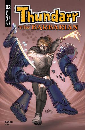 Thundarr The Barbarian #2 CVR D CVR D JOSEPH MICHAEL LINSNER cover