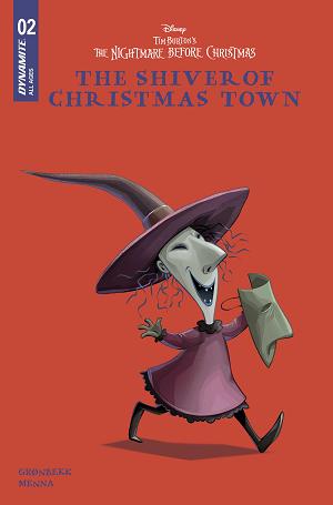 Tim Burtons The Nightmare Before Christmas The Shiver Of Christmas Town #2 CVR D CVR D DISNEY LIBRARY cover