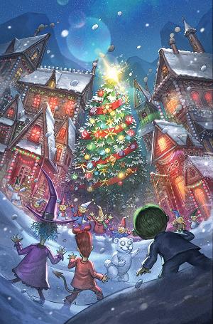 Tim Burtons The Nightmare Before Christmas The Shiver Of Christmas Town #2 CVR G CVR G INC 1:10 ALAN QUAH VIRGIN cover