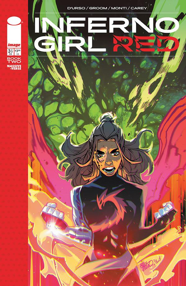 Inferno Girl Red Book Two #3 CVR A ERICA DURSO cover