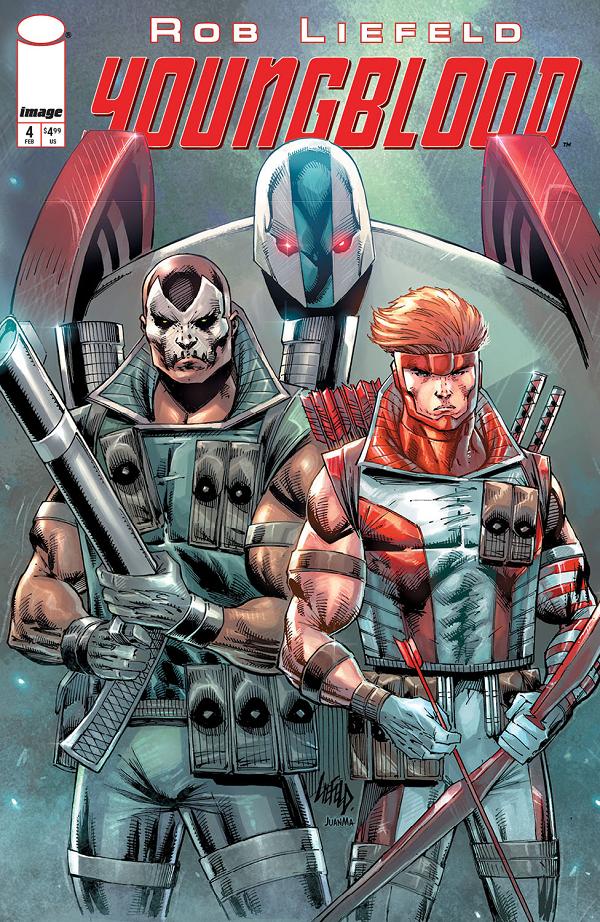 Youngblood #4 variant cover by Rob Liefeld