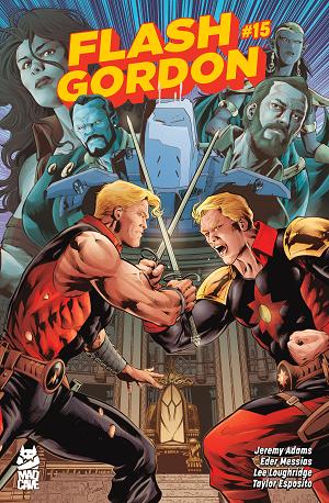 Flash Gordon #15 CVR A WILL CONRAD LEE LOUGHRIDGE cover
