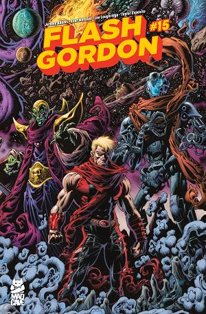 Flash Gordon #15 CVR B CVR B KYLE HOTZ DAN BROWN cover
