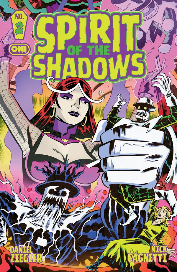 Spirit Of The Shadows #2 cover by Nick Cagnetti