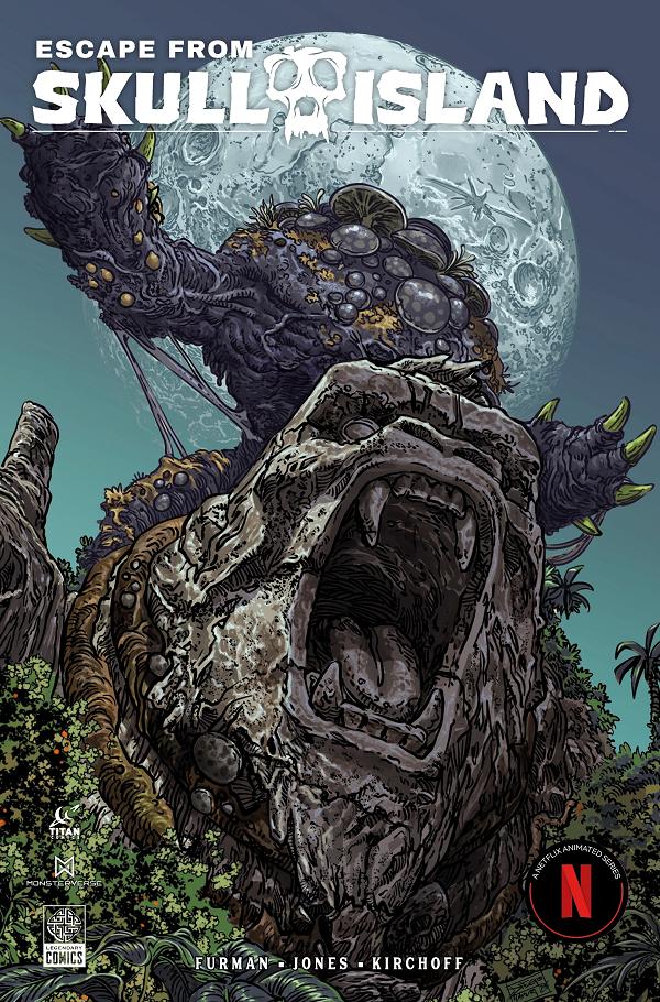 Escape From Skull Island #2 cover by Diego Yapur