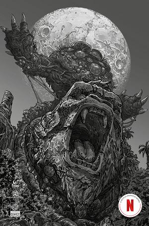 Escape From Skull Island #2 CVR D (OF 4) CVR D DIEGO YAPUR INKS VIRGIN cover