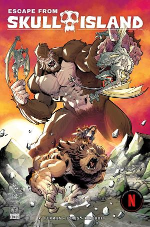 Escape From Skull Island #2 CVR C (OF 4) CVR C EDUARDO MELLO cover