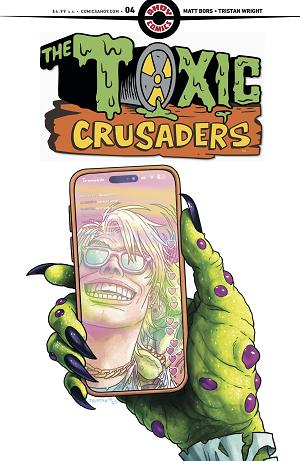 Toxic Crusaders #4 cover