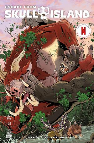 Escape From Skull Island #2 CVR B (OF 4) CVR B CHRISTOPHER JONES cover