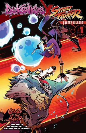 Darkstalkers X Street Fighter Hunter Killers #1 CVR B (ONE SHOT) CVR B BRETT BEAN cover