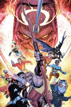 Titans #32 CVR A PETE WOODS (DC K.O.) cover
