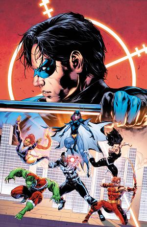 Titans #32 CVR C CVR C CAANAN WHITE CARD STOCK cover