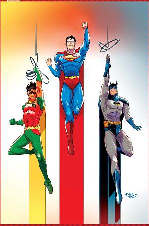 Batman & Superman: World's Finest #48 CVR D CVR D MEGAN HUANG CARD STOCK cover