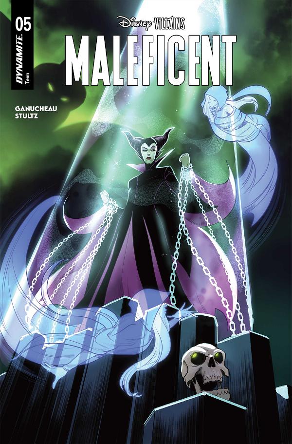 Disney Villains Maleficent #5 variant cover by Robert Quinn