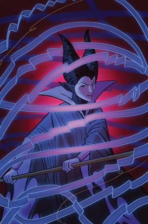 Disney Villains Maleficent #5 CVR E CVR E INC 1:10 THEO STULTZ VIRGIN cover
