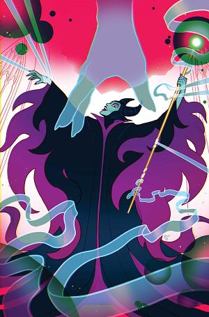 Disney Villains Maleficent #5 CVR H CVR H INC 1:15 PAULINA GANUCHEAU VIRGIN cover