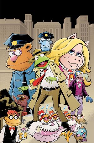 Muppets Noir #1 CVR I CVR I INC 1:25 ROGER LANGRIDGE VIRGIN cover