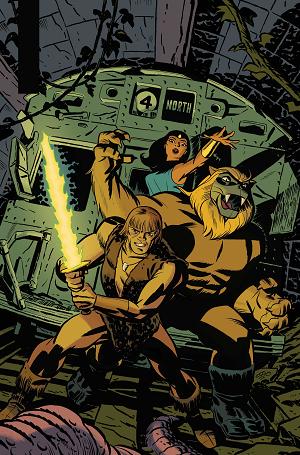 Thundarr The Barbarian #2 CVR E CVR E MICHAEL CHO METAL VIRGIN cover