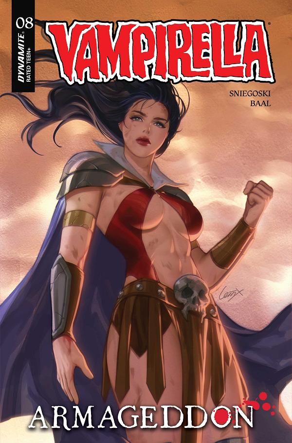 Vampirella Armageddon #8 variant cover by Leirix Li