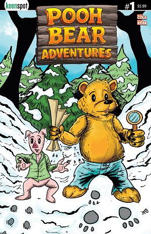 Pooh Bear Adventures #1 CVR C  JASON TURNER (BAGGED WITH TRADING CARD) cover