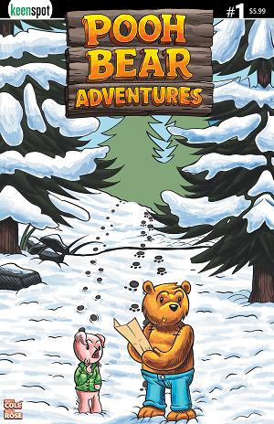 Pooh Bear Adventures #1 CVR D JOSE CHIRINOS (BAGGED WITH TRADING CARD) cover