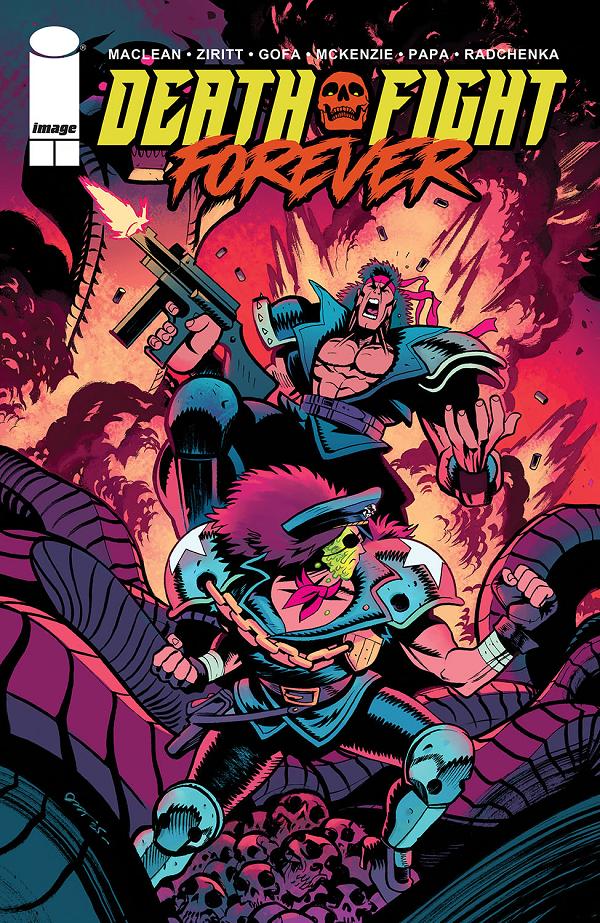 Death Fight Forever #1 CVR C (OF 5) CVR C INC 1:25 DYLAN BURNETT cover