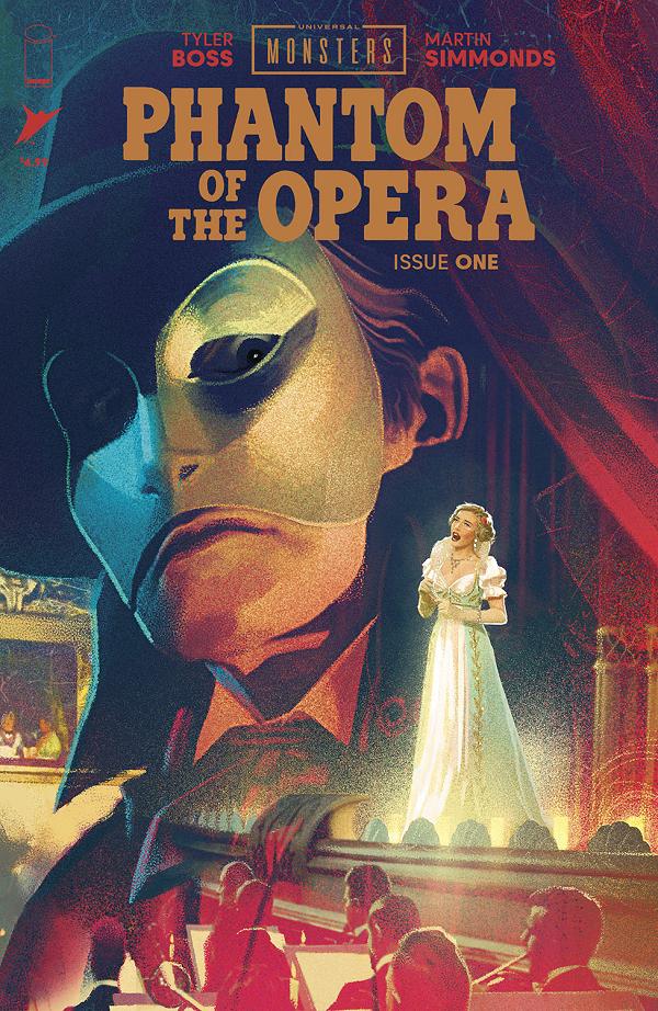Universal Monsters The Phantom Of The Opera #1 variant cover by Joshua Middleton