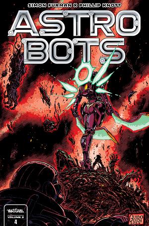 Astrobots #4 CVR B (OF 5) CVR B GUIDO GUIDI cover